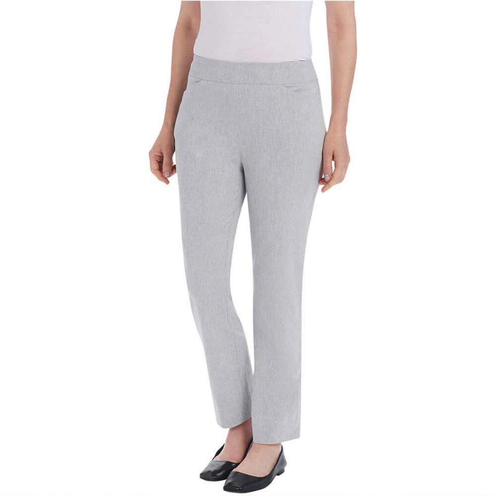 New Hilary Radley Women's Plus Tummy Control Pull-On Ankle Pants